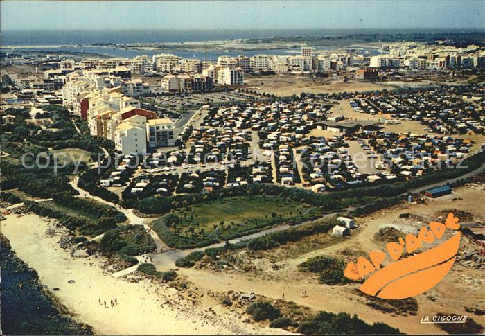 Cap-d Agde Fliegeraufnahme