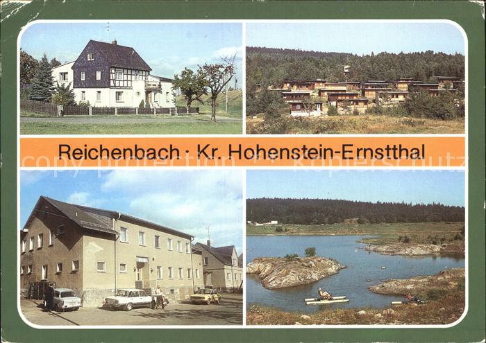 Hohenstein-Ernstthal Reichenbach mit Stausee Fachwerkhaus