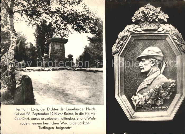 Fallingbostel Grabstaette Hermann Loens