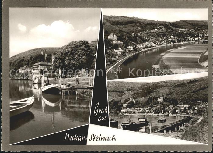 Neckarsteinach Burg Neckar Anlegestelle