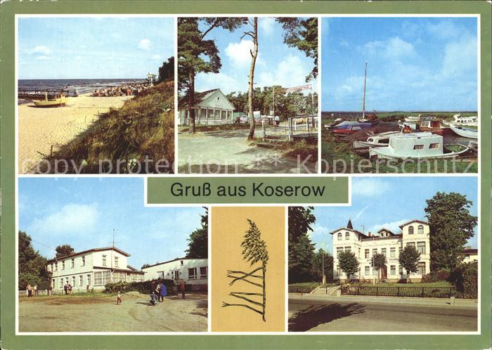 Koserow Ostseebad Usedom Strand Campingplatz Rat der Gemeinde Bootshafen