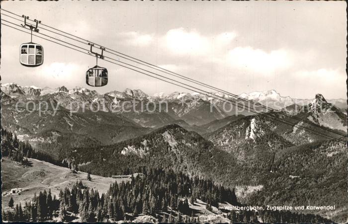 Seilbahn Wallberg Zugspitze Karwendel