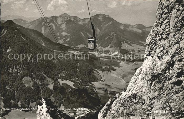 Seilbahn Rauschberg Hochgern Hochfelln