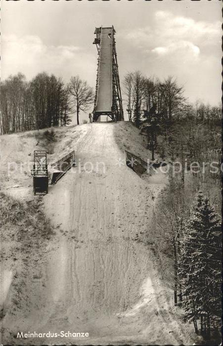 Ski-Flugschanze Meinhardus-Schanze Meinerzhagen Sauerland