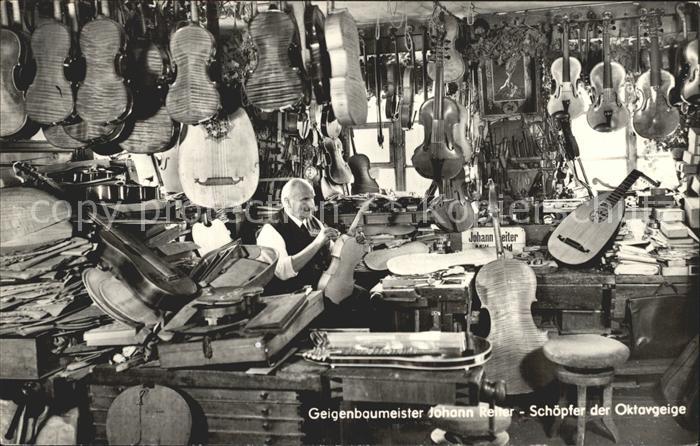 Geige Geigenbaumeister Johann Reiter Mittenwald