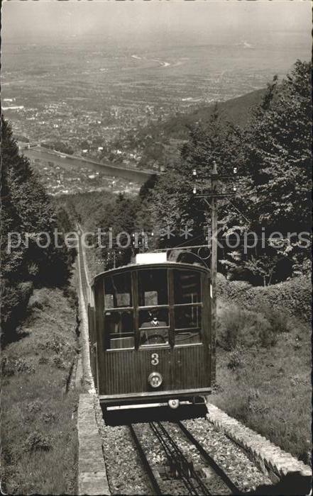 Zahnradbahn Heidelberg Koenigstuhl