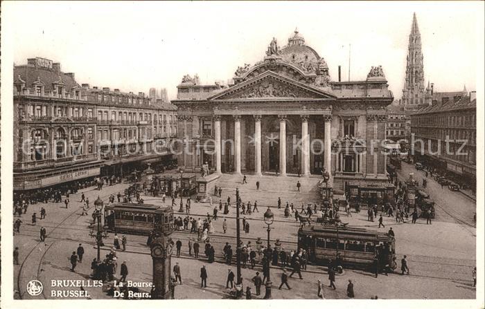 Strassenbahn Bruxelles La Bourse