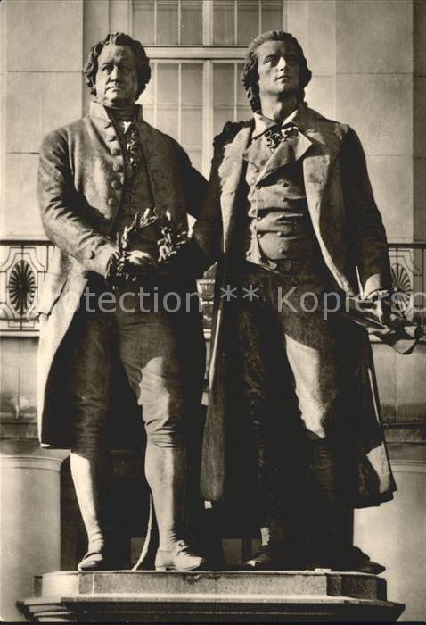 Denkmal Goethe und Schiller Weimar