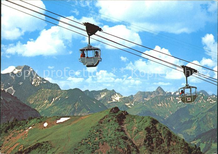 Seilbahn Riezlern-Kanzelwand Kleinwalsertal Widderstein