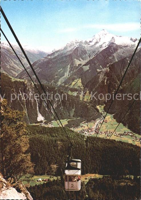Seilbahn Penkenbahn Mayrhofen Ahornspitze Zillertal