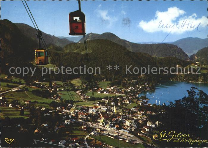 Seilbahn St. Gilgen am Wolfgangsee