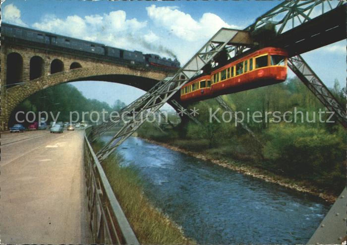 Schwebebahn Wuppertal Sonnborner Bruecke