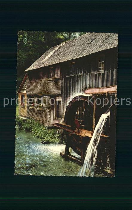 Wassermuehle Schwarzwald