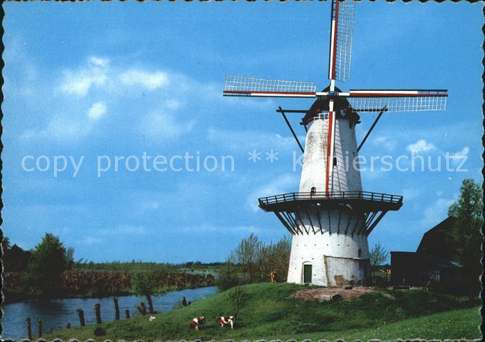 Windmuehle Stellingkorenmolen De Vlinder Deil Holland