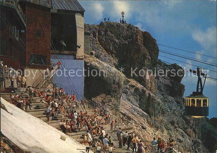 Seilbahn Zugspitze Ostgipfel Kreuz