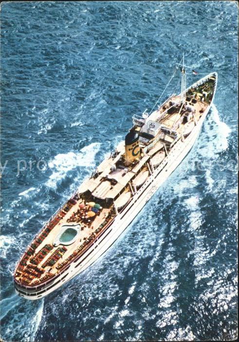 Schiffe Ships Navires M/N Franca C. Fliegeraufnahme