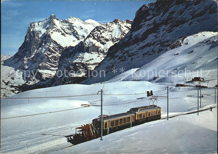 Eisenbahn WAB Grindelwald-Klein Scheidegg Wetterhorn
