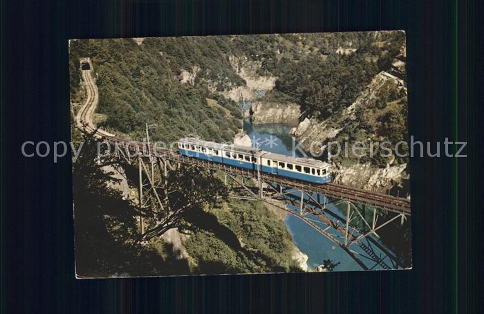 Eisenbahn Elettrotreno Ponte Ruinacci Camedo