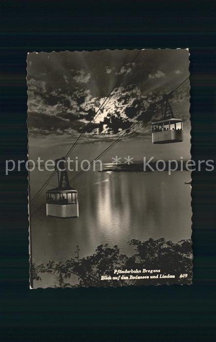 Seilbahn Pfaender Bregenz Bodensee Lindau