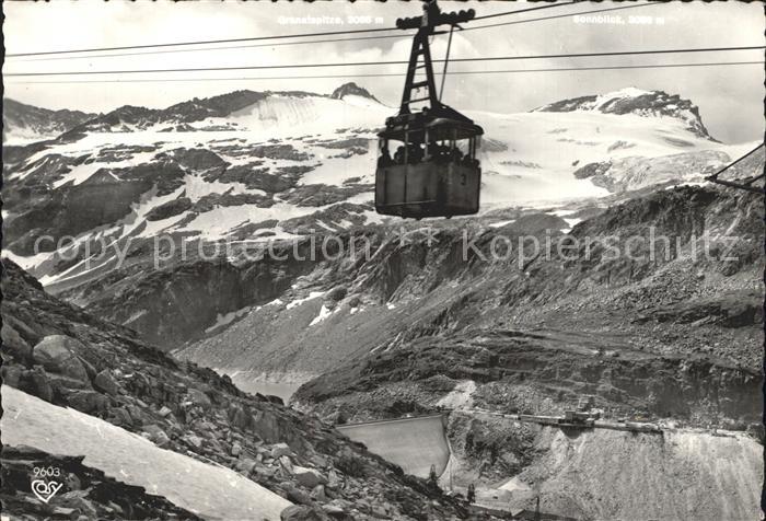 Seilbahn Enzingerboden-Weiss-See Staumauer Utten