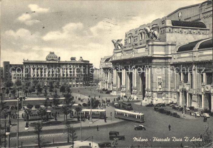 Strassenbahn Milano Piazzale Duca d Aosta