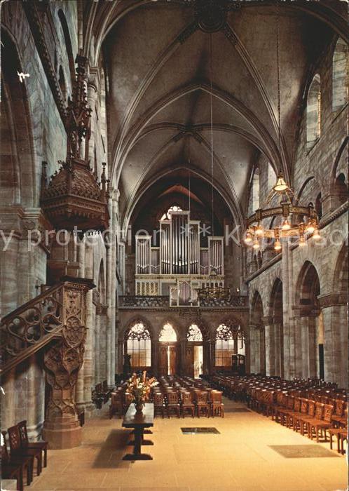 Kirchenorgel Basel Muenster