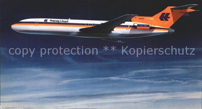 Flugzeuge Zivil Hapag-Lloyd Boeing-Jet 727-200