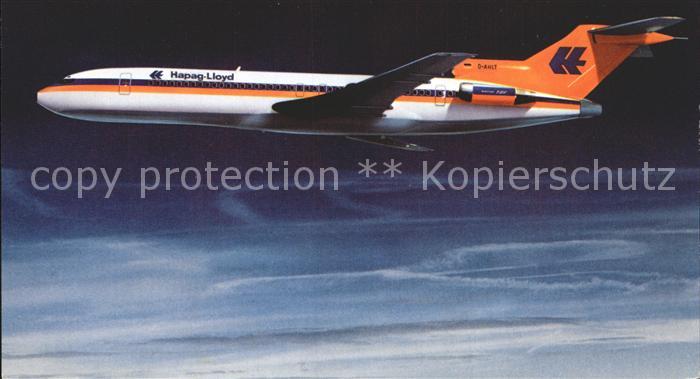 Flugzeuge Zivil Hapag-Lloyd Boeing-Jet 727-200