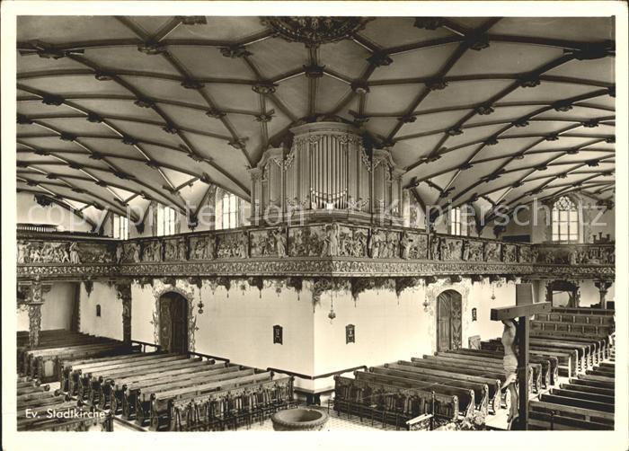 Kirchenorgel Evangelische Stadtkirche Freudenstadt Schwarzwald