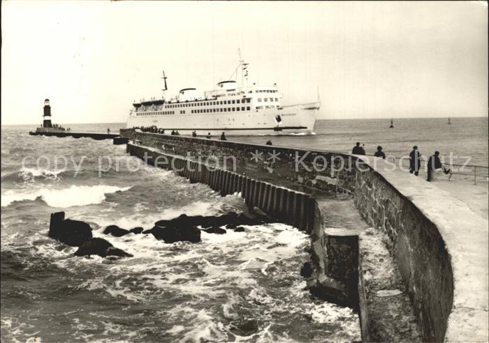 Faehre Ferry Bac Traghetto-- Warnemuende