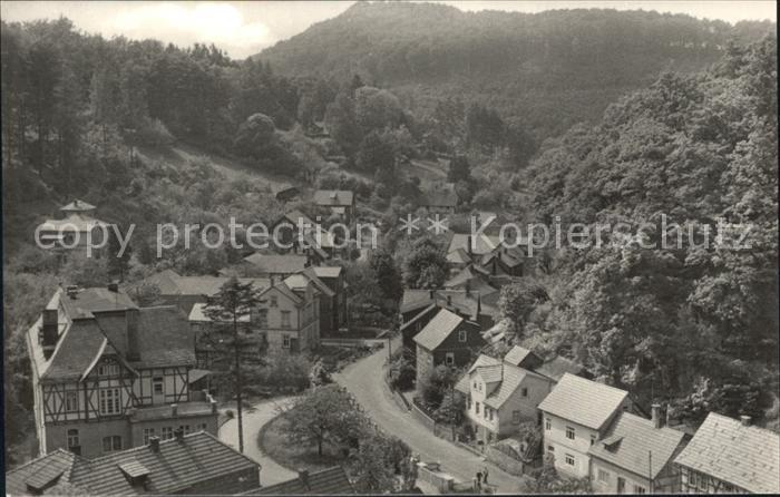 Thal Ruhla Blick vom Tempelchen