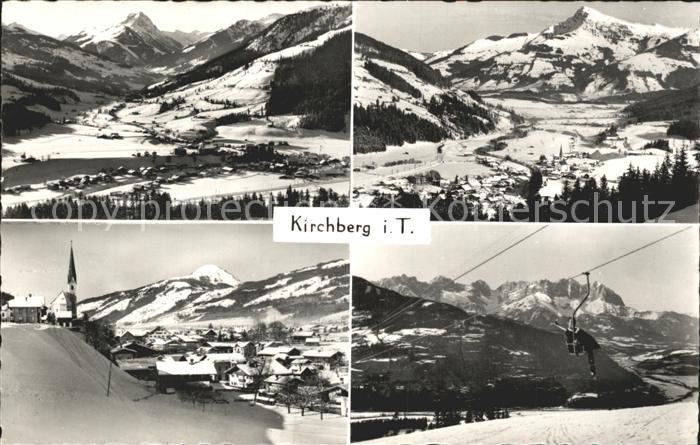 Kirchberg Tirol Sessellift Kirche