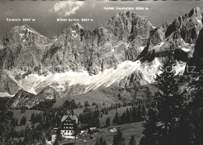 Ramsau Dachstein Steiermark Hoher Dachstein Mitter Spitze Torstein Berghaus