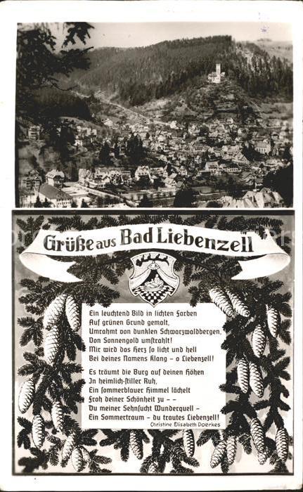 Bad Liebenzell Gedicht Christine Elisabeth Doerkes Ein Leuchtend Bild in lichten