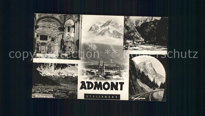 Admont Steiermark Stiftsbibliothek Hallermauern Planspitze Hochtor
