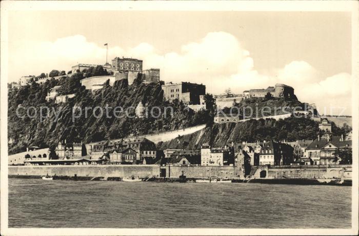 Koblenz Rhein Festung Ehrenbreitstein