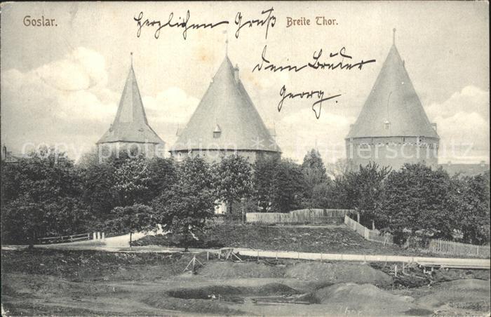 GOSLAR Harz Niedersachsen Breite Tor