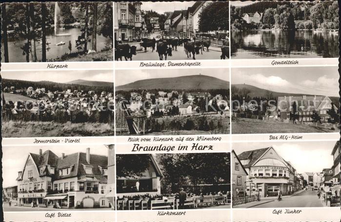 Braunlage Harz Wurmberg Damenkapelle Gondelteich AEG Heim