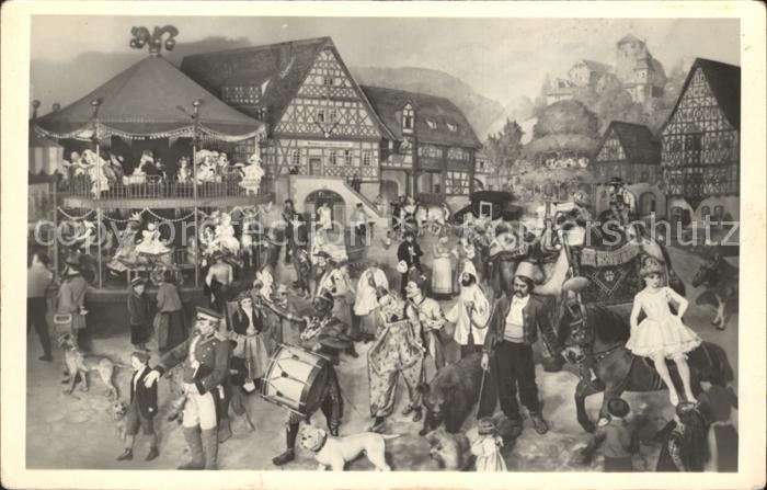 Sonneberg Thueringen Deutsches Spielzeugmuseum Thueringer Kirmes