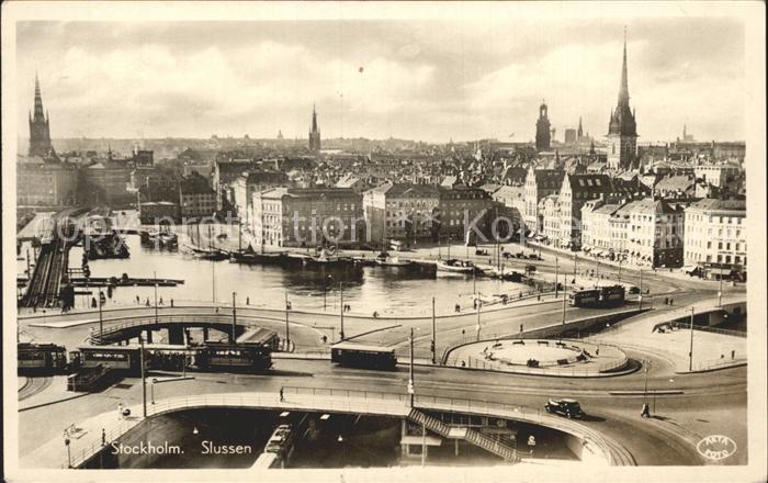 Stockholm Slussen Strassenbahn
