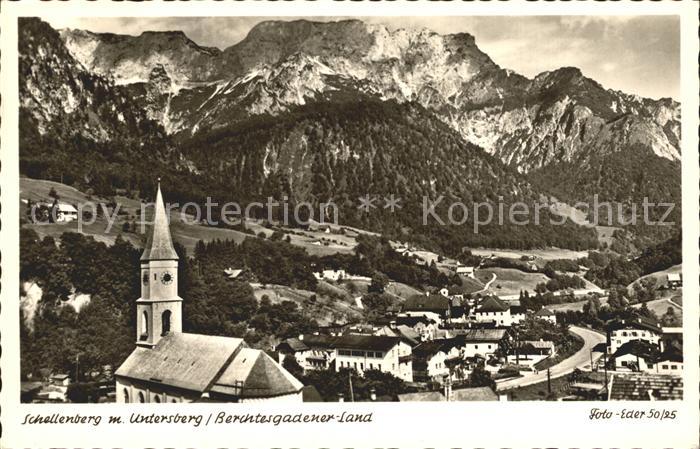 Schellenberg Berchtesgaden Untersberg Kirche