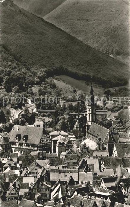 Bad Urach Blick vom Hannerfelsen