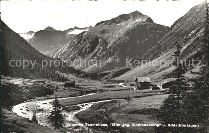 Krimmler Tauernhaus Glockenkarkopf Schlachtertauern