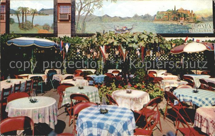 Connecticut US-State Roma Restaurant