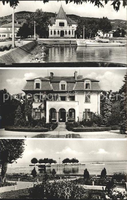 Révfueloep Hafen Gebaeude Park Boot