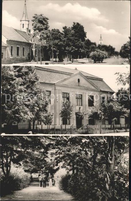 Lajoskomarom Loischkomorn Kirche Gebaeude Park