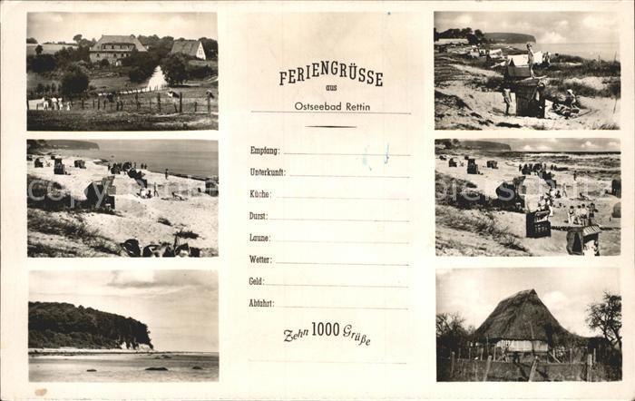 Rettin Strand Gebaeude Bahnpost
