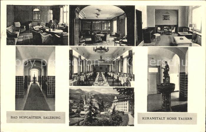 Bad Hofgastein Kuranstalt Hohe Tauern