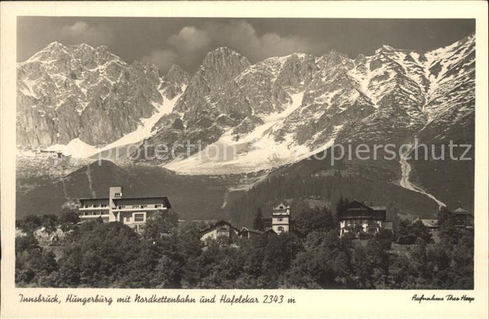 Innsbruck Hungerburg Nordkettenbahn Hafelekar