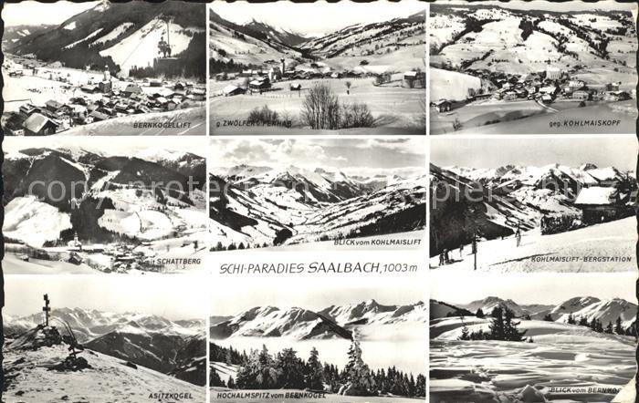 Saalbach-Hinterglemm Bernkogellift Zwoelfer Penhab Hochalmspitz